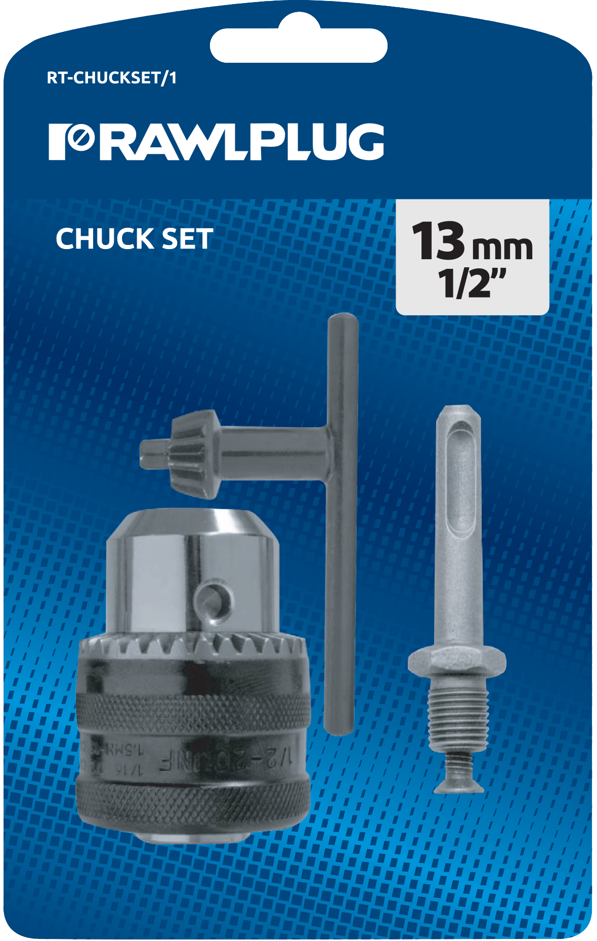 RT-CHUCKSET/1 Set of chuck and adapter SDS plus